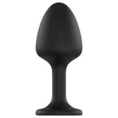   Dorcel Geisha Plug Diamond XL - Analplug mit weißem Stein (schwarz)
