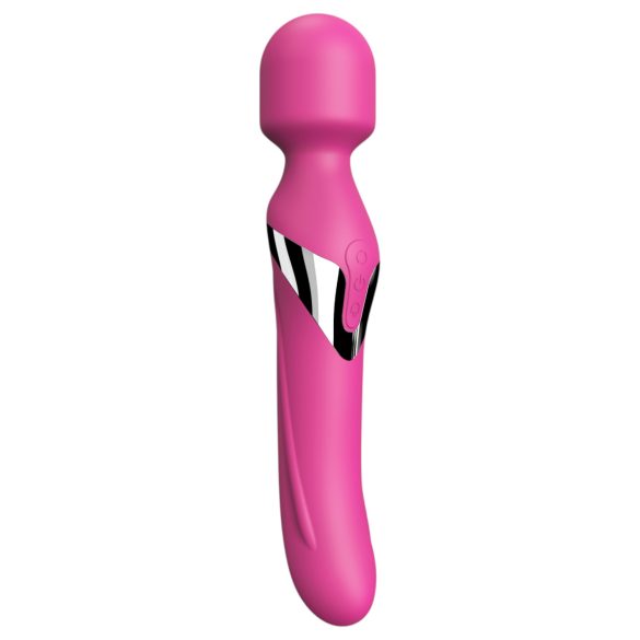 Dorcel Dual Orgasms - wiederaufladbarer 2-in-1 Massagevibrator (pink)