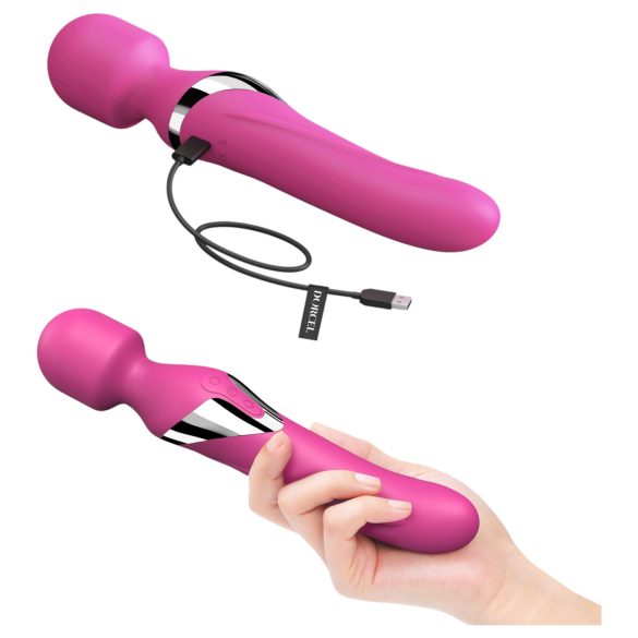 Dorcel Dual Orgasms - wiederaufladbarer 2-in-1 Massagevibrator (pink)