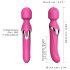 Dorcel Dual Orgasms - wiederaufladbarer 2-in-1 Massagevibrator (pink)