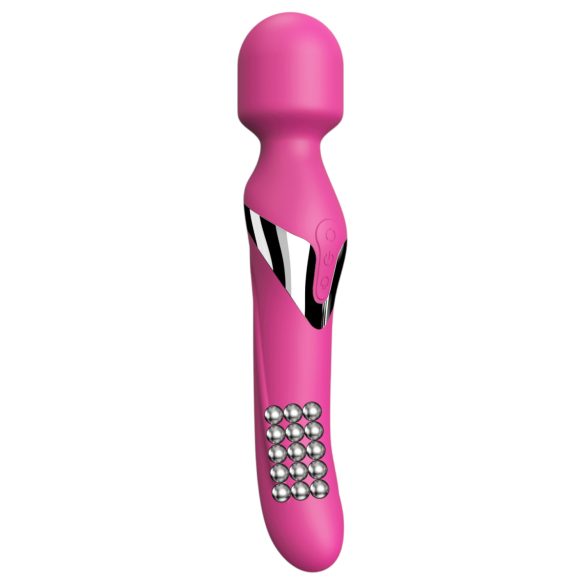 Dorcel Dual Orgasms - wiederaufladbarer 2-in-1 Massagevibrator (pink)