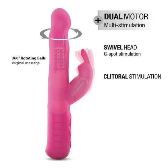Dorcel Baby Rabbit 2.0 - wiederaufladbarer Klitoral-Vibrator (rosa)