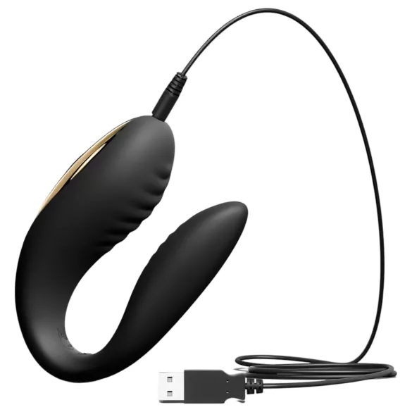 Dorcel Perfect Lover - Akku Paarvibrator (schwarz)