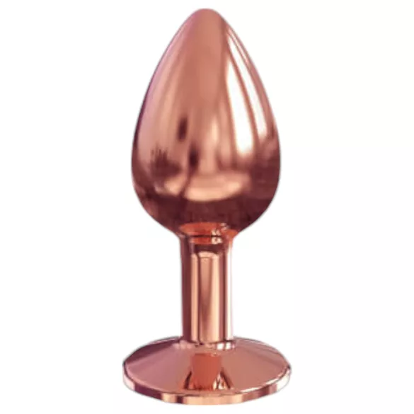 Dorcel Diamond Plug S - Aluminium-Analplug - klein (roségold)