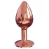 Dorcel Diamond Plug S - Aluminium-Analplug - klein (roségold)