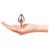 Dorcel Diamond Plug S - Aluminium-Analplug - klein (roségold)