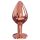 Dorcel Diamant Plug M - Aluminium Analkugel (Roségold)