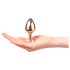 Dorcel Diamant Plug M - Aluminium Analkugel (Roségold)
