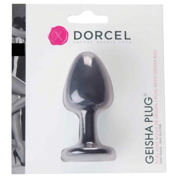 Dorcel Geisha Plug M - Kugelanusplug (schwarz)
