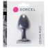 Dorcel Geisha Plug M - Kugelanusplug (schwarz)