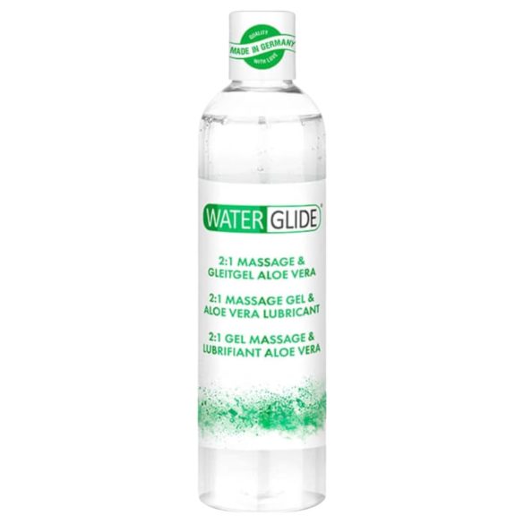 Waterglide 2in1 - Aloe Vera Gleit- und Massagegel (300 ml)