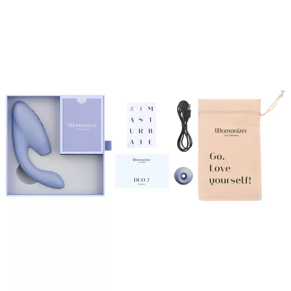 Womanizer Duo 2 - 2in1 G-Punkt Vibrator (Lila)
