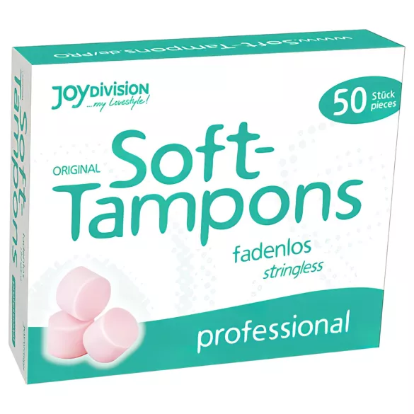 Joydivision Soft-Tampons professional - Tampon ohne Faden (50 Stk.)