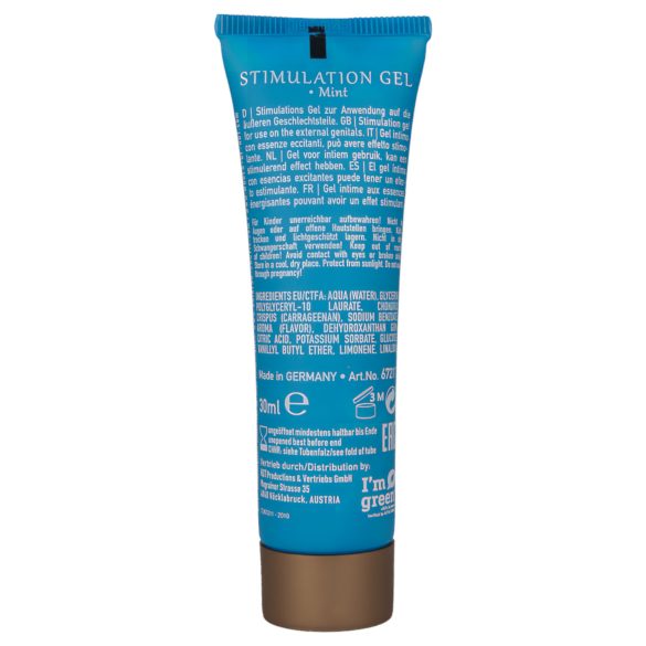 HOT Shiatsu Joyful - stimulierende Creme für Frauen - Minze (30ml)