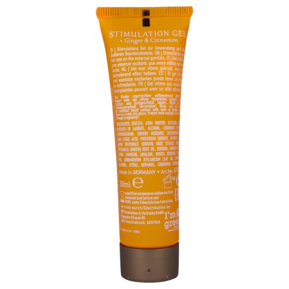 HOT Shiatsu - Stimuliercreme für Frauen - Ingwer & Zimt (30ml)