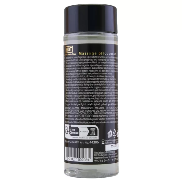 HOT Hautpflege-Massageöl - Kokos (100ml)