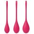 Satisfyer Yoni Power 1 - Geishakugel-Set - Rot (3-teilig)