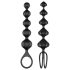 Satisfyer Love Beads - Perlen Analdildo Set (schwarz)