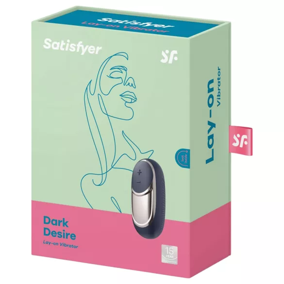 Satisfyer Dark Desire - wiederaufladbarer Klitorisstimulator (Schwarz)