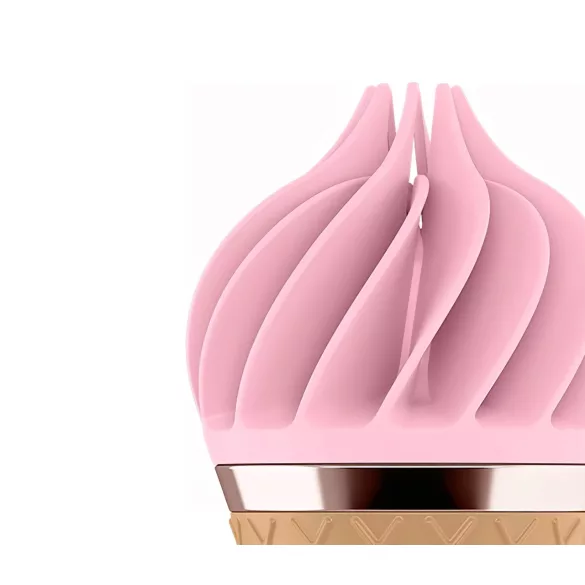 Satisfyer Sweet Treat - Akku-Cocktail-Rotationsvibrator (pink-braun)