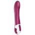 Satisfyer Big Heat - wiederaufladbarer, wärmender G-Punkt Vibrator (rot)