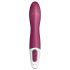 Satisfyer Big Heat - wiederaufladbarer, wärmender G-Punkt Vibrator (rot)