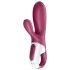 Satisfyer Hot Bunny - App-gesteuerter, wärmender Vibrator mit Klitorisklitorisarm (rot)