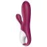 Satisfyer Hot Bunny - App-gesteuerter, wärmender Vibrator mit Klitorisklitorisarm (rot)