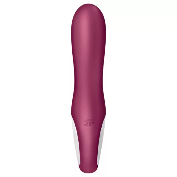 Satisfyer Hot Bunny - App-gesteuerter, wärmender Vibrator mit Klitorisklitorisarm (rot)