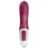 Satisfyer Hot Bunny - App-gesteuerter, wärmender Vibrator mit Klitorisklitorisarm (rot)