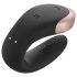 Satisfyer Double Love - intelligenter, kabelloser Paarvibrator (schwarz)