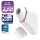 Satisfyer Love Triangle - App-gesteuerter Druckwellen-Vibrator für die Klitoris (weiß)