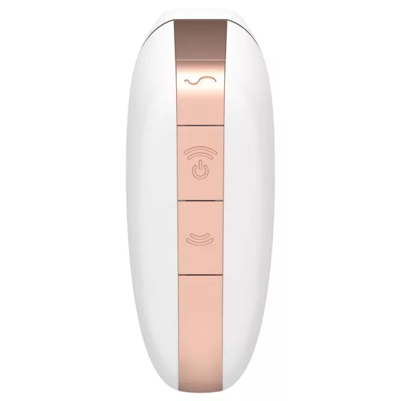 Satisfyer Love Triangle - App-gesteuerter Druckwellen-Vibrator für die Klitoris (weiß)