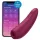 Satisfyer Curvy 1+ - App-gesteuerter Druckwellen-Vibrator für die Klitoris (rot)
