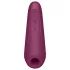Satisfyer Curvy 1+ - App-gesteuerter Druckwellen-Vibrator für die Klitoris (rot)