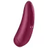 Satisfyer Curvy 1+ - App-gesteuerter Druckwellen-Vibrator für die Klitoris (rot)