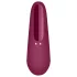Satisfyer Curvy 1+ - App-gesteuerter Druckwellen-Vibrator für die Klitoris (rot)