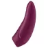 Satisfyer Curvy 1+ - App-gesteuerter Druckwellen-Vibrator für die Klitoris (rot)