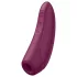 Satisfyer Curvy 1+ - App-gesteuerter Druckwellen-Vibrator für die Klitoris (rot)