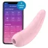 Satisfyer Curvy 2+ - App-gesteuerter Druckwellen-Klitorisstimulator (Pink)