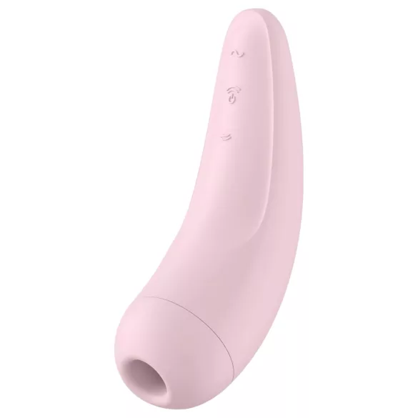 Satisfyer Curvy 2+ - App-gesteuerter Druckwellen-Klitorisstimulator (Pink)