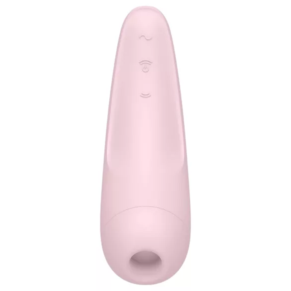 Satisfyer Curvy 2+ - App-gesteuerter Druckwellen-Klitorisstimulator (Pink)