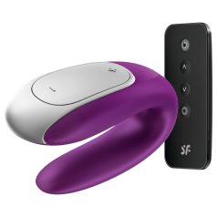 Satisfyer Double Fun - Intelligenter Paarvibrator (lila)