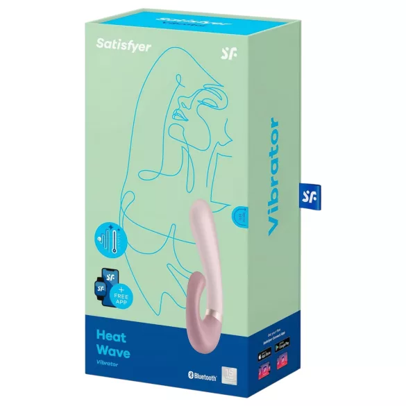 Satisfyer Heat Wave - App-gesteuerter, wärmender Vibrator (beige)