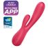 Satisfyer Mono Flex – Intelligenter wasserdichter Vibrator (Rot)