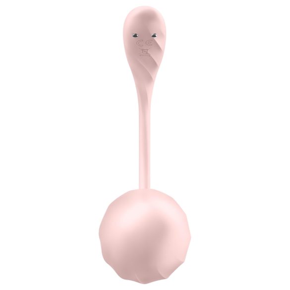 Satisfyer Ribbed Petal - Funkei Vibroeier (pink)