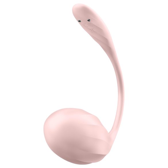 Satisfyer Ribbed Petal - Funkei Vibroeier (pink)