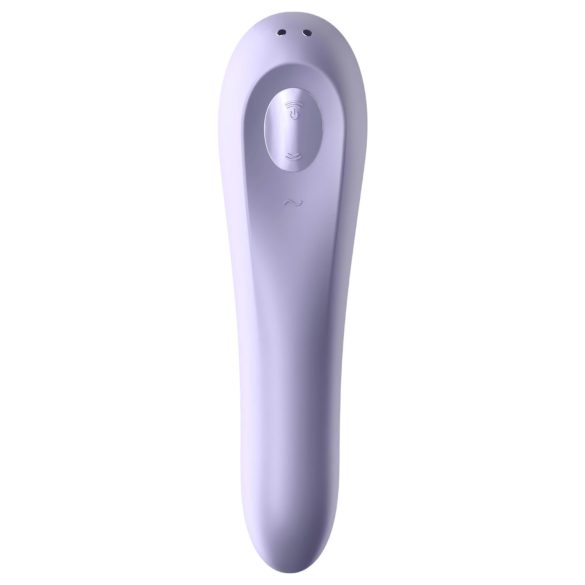 Satisfyer Dual Pleasure - Intelligenter 2in1 Luftwellen-Vibrator (Lila)