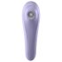 Satisfyer Dual Pleasure - Intelligenter 2in1 Luftwellen-Vibrator (Lila)