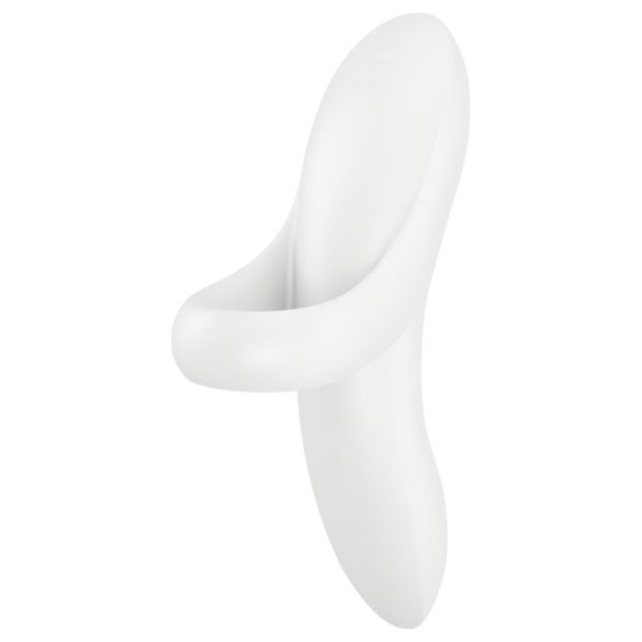 Satisfyer Bold Lover - wasserdichter Akku-Fingervibrator (weiß)